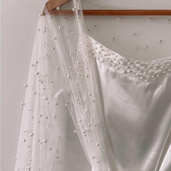 Other - Pearl Bridal Slip Dress from shopivorypearl on Etsy!